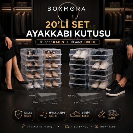 BOXMORA™ | Dağınıklığı Kaldırın, Düzeni Sergileyin